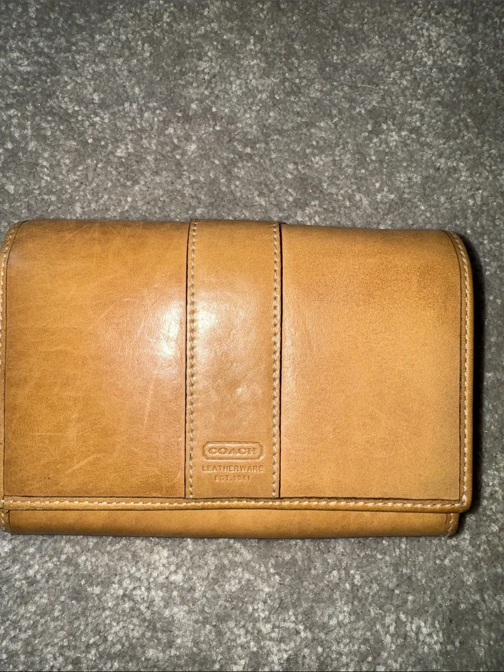 Coach Vintage British Tan Soho Small Buckle Flap Shoulder Bag w/Matching Wallet - Picture 13 of 16